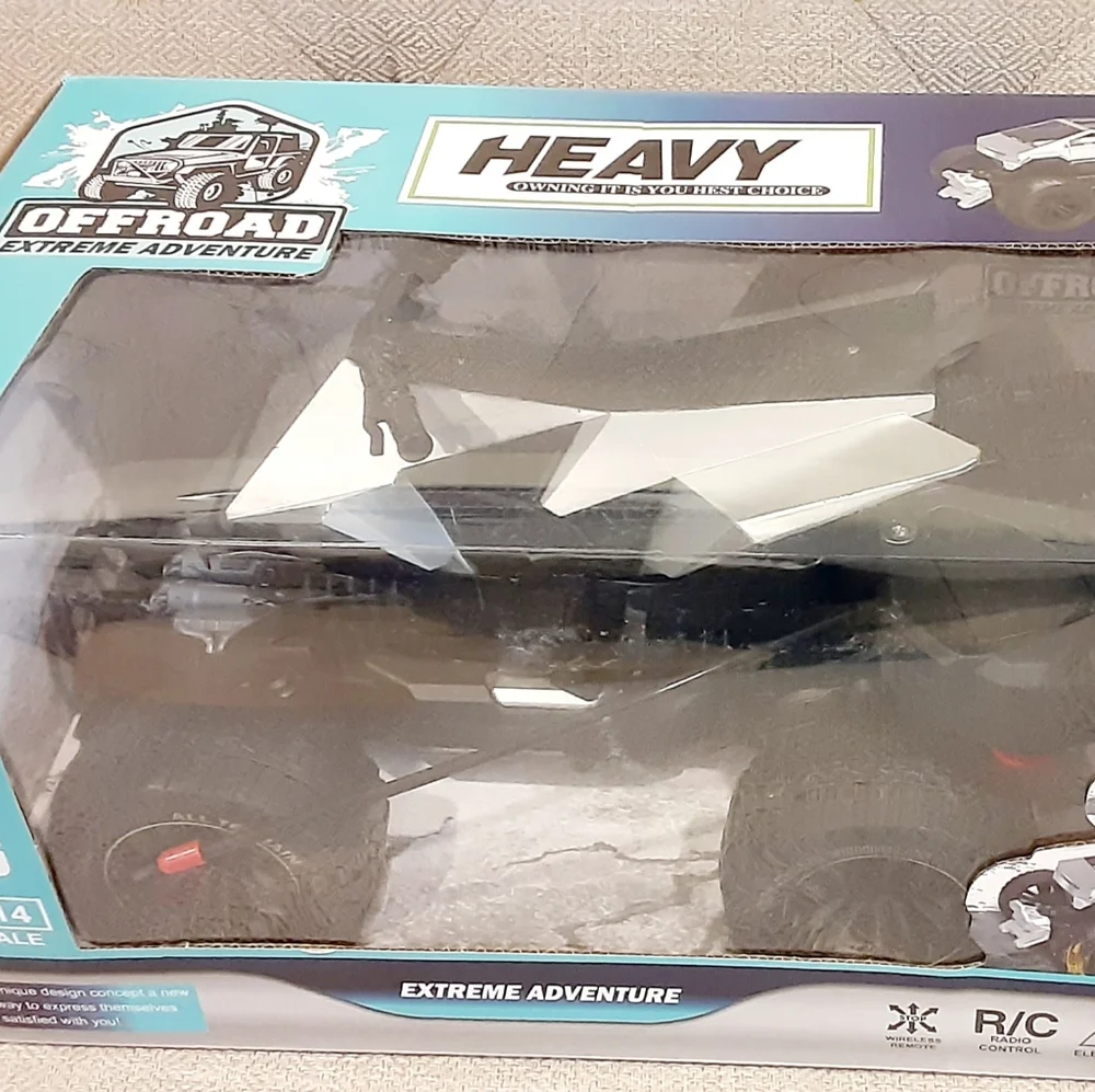 Cybquad ATV Silver Remote Control Quad New In The Box